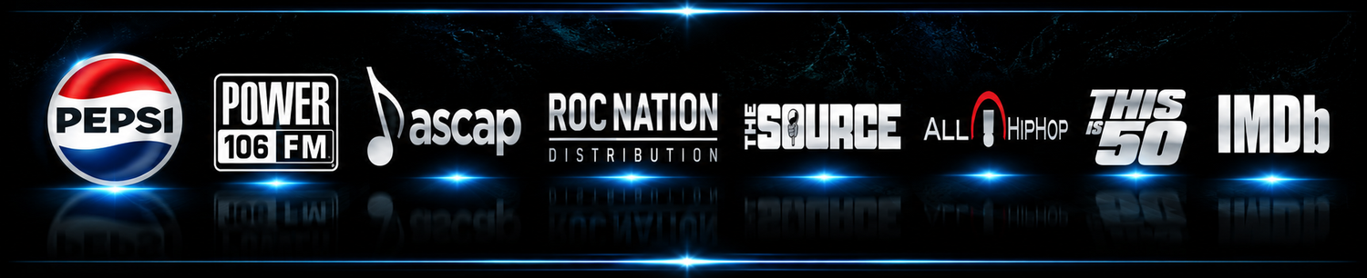 EveryoneLovesIce recognized by Pepsi, ASCAP, Roc Nation Distribution, The Source, AllHipHop, ThisIs50 and IMDb