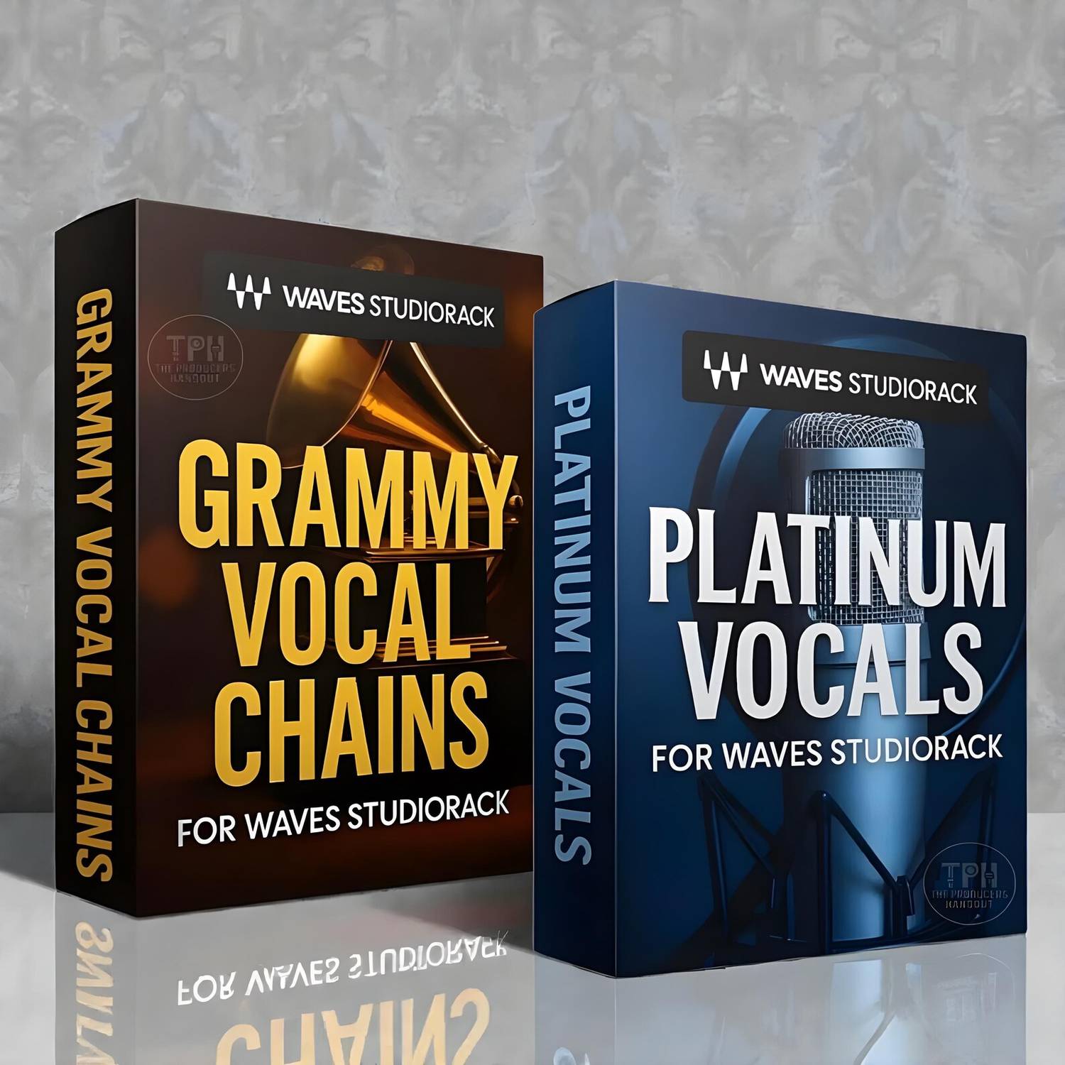 The Producers Hangout product purchase step for drum kits, vocal presets, DAW templates, loops, creator tools, and music production apparel