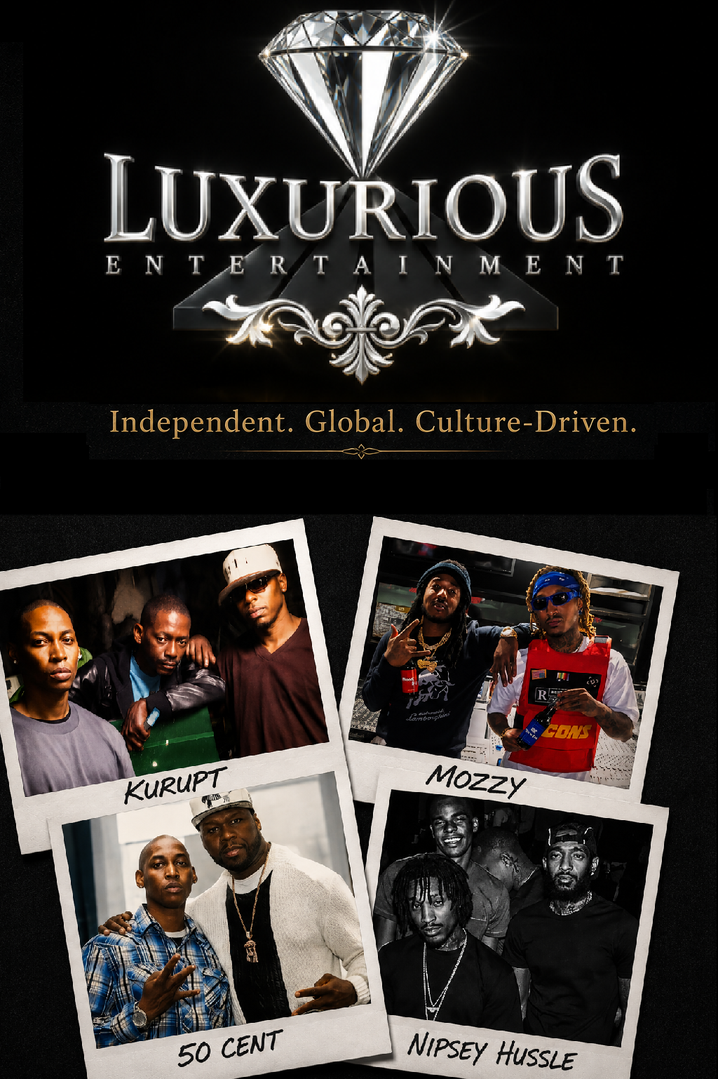 Luxurious Entertainment independent hip-hop label and artist collaborations