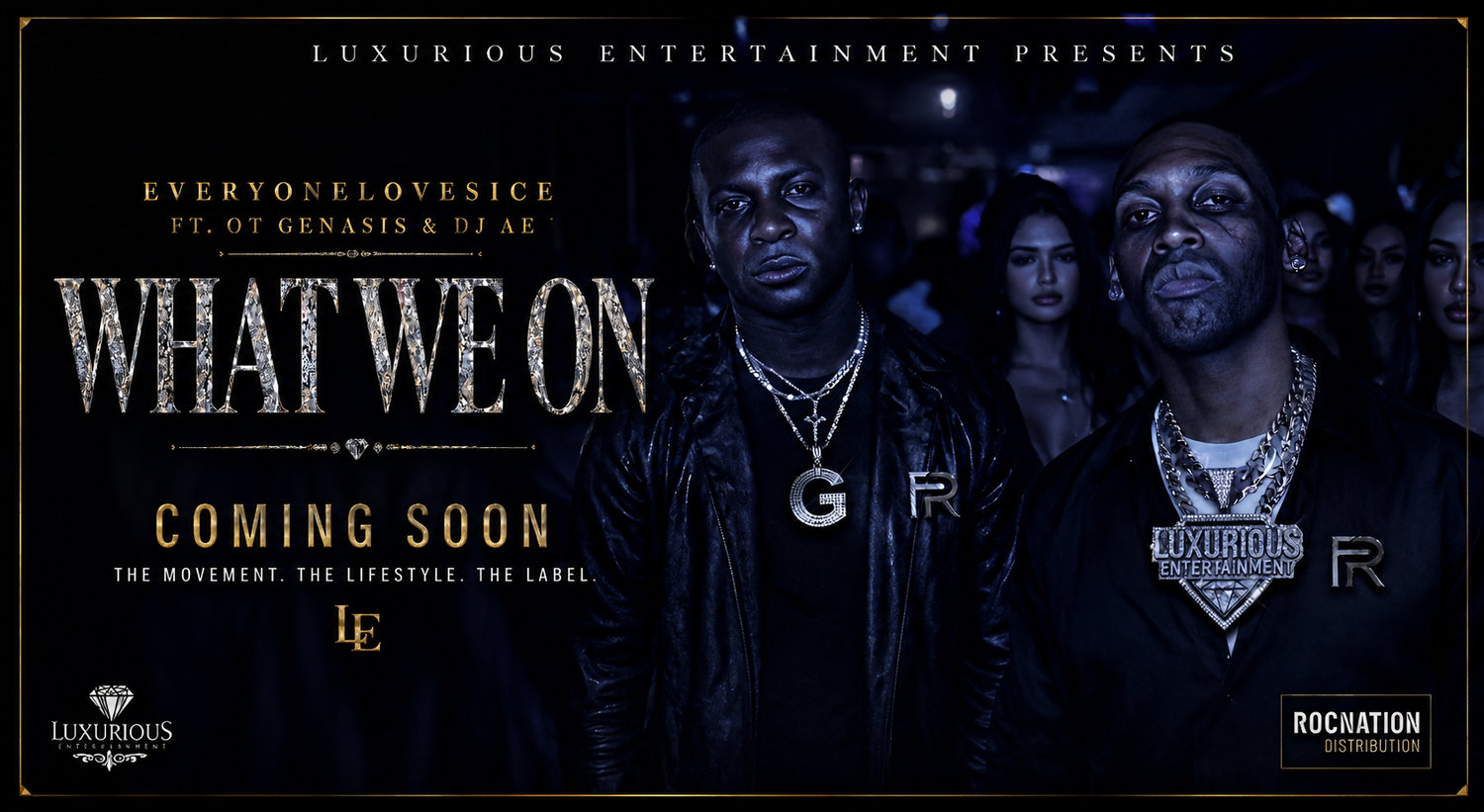 Luxurious Entertainment upcoming hip-hop music releases and West Coast rap projects